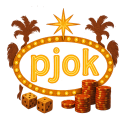 pjok presents a catalog of 2,547 titles from providers like Pragmatic Play, Evolution, and NetEnt.